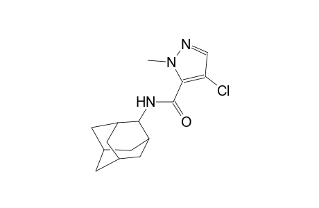 N-(2-adamantyl)-4-chloro-1-methyl-1H-pyrazole-5-carboxamide