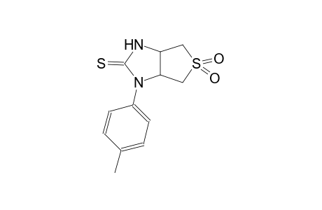1H-thieno[3,4-d]imidazole-2(3H)-thione, tetrahydro-1-(4-methylphenyl)-, 5,5-dioxide