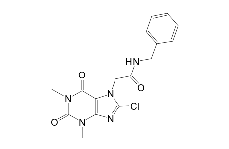 Acetamide, N-benzyl-2-(8-chloro-1,3-dimethyl-2,6-dioxo-1,2,3,6-tetrahydropurin-7-yl)-
