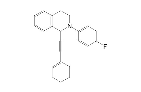 1-(cyclohex-1-en-1-ylethynyl)-2-(4-fluorophenyl)-1,2,3,4-tetrahydroisoquinoline