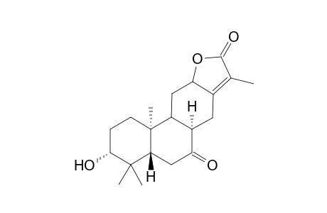 8.alpha.,14-Dihydro-7-oxo-Helioscopinolide