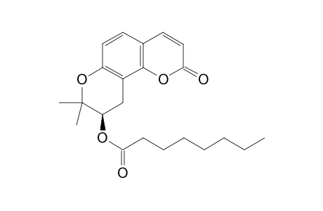 (+)-Octanoyllomatin