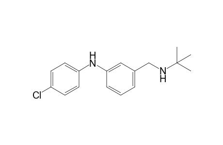 5-(4'-Chlorophenyl)amino-3-[(tert-butylamino)methyl]benzene