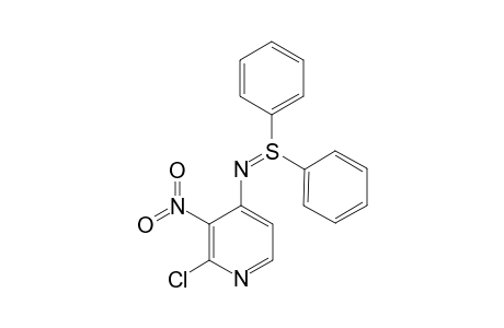 (2-chloro-3-nitro-4-pyridyl)imino-diphenyl-sulfurane