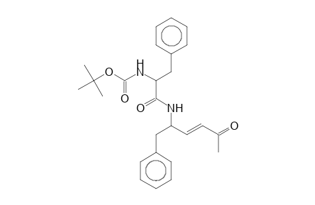 3-(E)-Hexen-2-one, (5S)-5-[(t-butoxycarbonyl-(S)-phenylalanyl)amino]-5-phenyl-