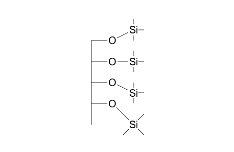 5-Deoxy-1,2,3,4-tetrakis-O-(trimethylsilyl)-d-ribitol