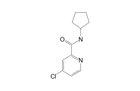 4-CHLORO-N-CYCLOPENTYL-PYRIDINE-2-CARBOXAMIDE