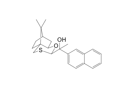 (1R,3R,6S,9R)-3-(1-(2-Naphthyl)ethyl]-11,11-dimethyl-2-oxa-4-thiatricyclo[4.4.0.1(6,9)]undecane