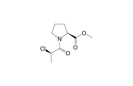(2S)-1-[(2R)-2-chloropropanoyl]pyrrolidine-2-carboxylic acid methyl ester