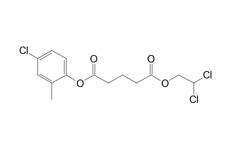 Glutaric acid, 2,2-dichloroethyl 2-methyl-4-chlorophenyl ester