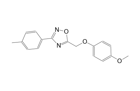 1,2,4-oxadiazole, 5-[(4-methoxyphenoxy)methyl]-3-(4-methylphenyl)-