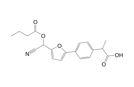 rac-[5-(4-Carboxyethylphenyl)furan-2-yl]cyanomethylbutanoate