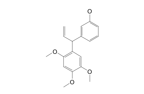 3'-HYDROXY-2,4,5-TRIMETHOXY-DALBERGIQUINOL;3-(3-HYDROXYPHENYL)-3-(2,4,5-TRIMETHOXYPHENYL)-PROP-1-ENE