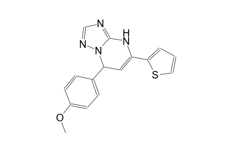 7-(4-methoxyphenyl)-5-(2-thienyl)-4,7-dihydro[1,2,4]triazolo[1,5-a]pyrimidine
