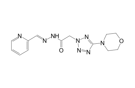 5-morpholino-2H-tetrazole-2-acetic acid, [(2-pyridyl)methylene]hydrazide