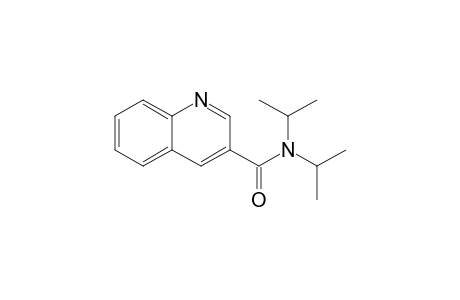 N,N-di(propan-2-yl)-3-quinolinecarboxamide
