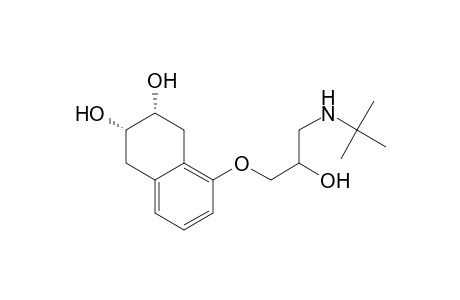 (2S,3R)-5-[3-(tert-butylamino)-2-hydroxy-propoxy]tetralin-2,3-diol