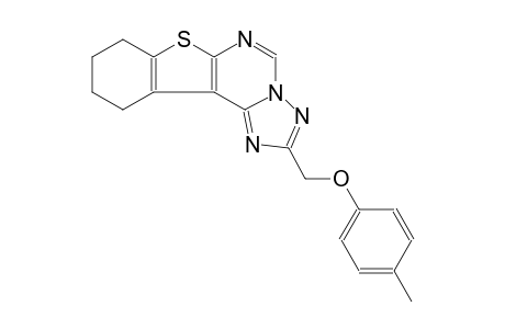 2-[(4-methylphenoxy)methyl]-8,9,10,11-tetrahydro[1]benzothieno[3,2-e][1,2,4]triazolo[1,5-c]pyrimidine