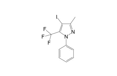 4-Iodo-3-methyl-1-phenyl-5-(trifluoromethyl)-1H-pyrazole