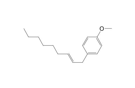 Benzene, 1-methoxy-4-(2-nonenyl)-, (E)-