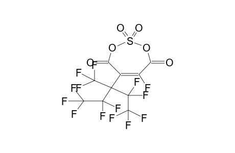 5-FLUORO-6-(PERFLUORO-3-METHYLPENT-3-YL)-2,2,4,7-TETRAOXO-1,3,2-DIOXATHIACYCLOHEPTENE-5