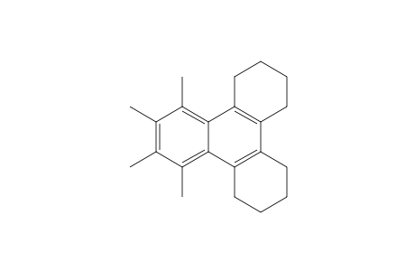 Triphenylene, 1,2,3,4,5,6,7,8-octahydro-9,10,11,12-tetramethyl-