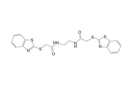 2-(1,3-benzothiazol-2-ylsulfanyl)-N-(2-{[(1,3-benzothiazol-2-ylsulfanyl)acetyl]amino}ethyl)acetamide