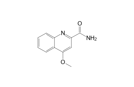 4-Methoxy-2-quinolinecarboxamide