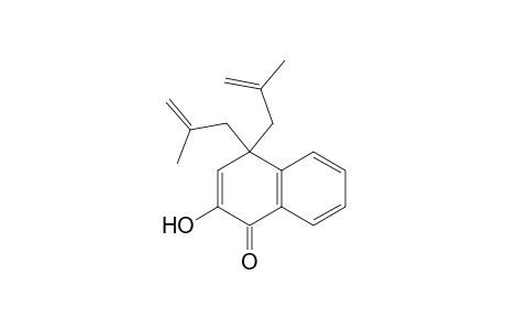 1(4H)-Naphthalenone, 2-hydroxy-4,4-bis(2-methyl-2-propenyl)-