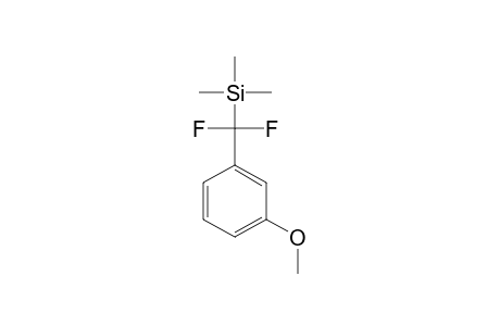 1-[Difluoro(trimethylsilyl)methyl]-3-methoxybenzene