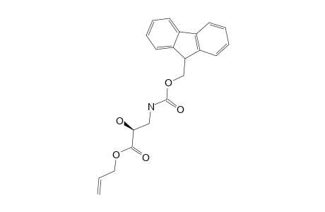 ALLYL-N-(9-FLUORENYLMETHOXYCARBONYL)-ISOSERINATE