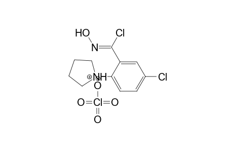1-{4'-Chloro-2'-[chloro(hydroxyimino)methyl]phenyl}pyrrolidinium perchlorate