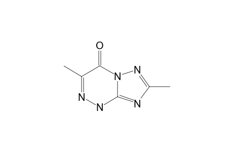 3,7-DIMETHYL-s-TRIAZOLO[5,1-c]-as-TRIAZIN-4(1H)-ONE