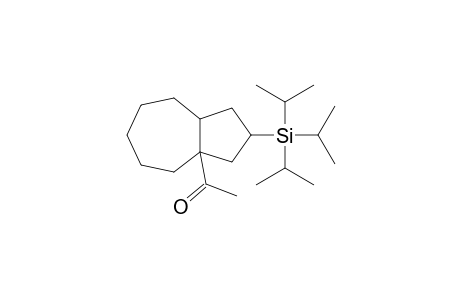 1-Acetyl-9-triisopropylsilylbicyclo[5.3.0]decane