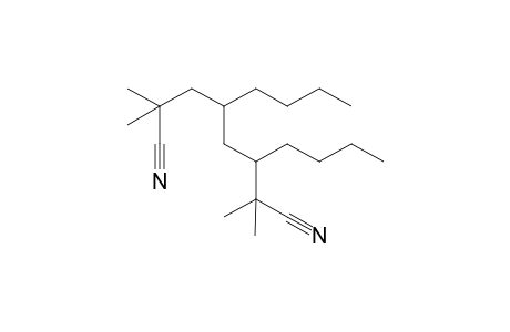 3,5-Dibutyl-2,2,7,7-tetramethyloctanedinitrile