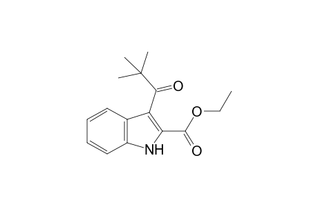 3-pivaloylindole-2-carboxylic acid, ethyl ester