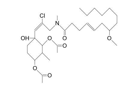 Stylocheilamide acetylation product
