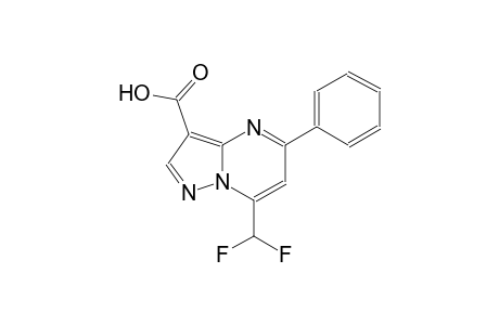7-(difluoromethyl)-5-phenylpyrazolo[1,5-a]pyrimidine-3-carboxylic acid