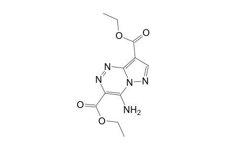 Diethyl 4-aminopyrazolo[5,1-c][1,2,4]triazine-3,8-dicarboxylate