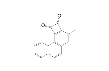 3-Methyl-3,4-dihydrocyclobuta[c]phenanthrene-1,2-dione