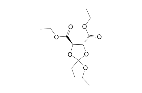 Diethyl (4R)-trans-2-ethoxy-2-ethyl-1,3-dioxolane-4,5-dicarboxylate