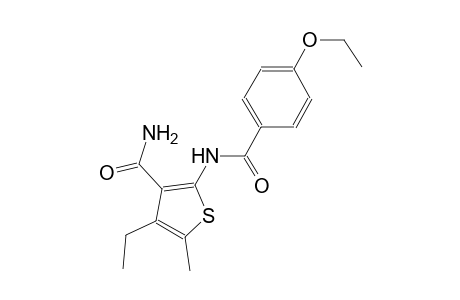2-[(4-ethoxybenzoyl)amino]-4-ethyl-5-methyl-3-thiophenecarboxamide