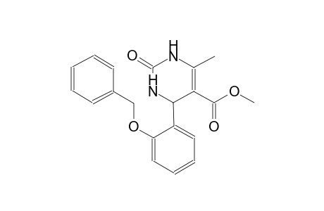methyl 4-[2-(benzyloxy)phenyl]-6-methyl-2-oxo-1,2,3,4-tetrahydro-5-pyrimidinecarboxylate