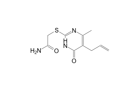 acetamide, 2-[[1,6-dihydro-4-methyl-6-oxo-5-(2-propenyl)-2-pyrimidinyl]thio]-