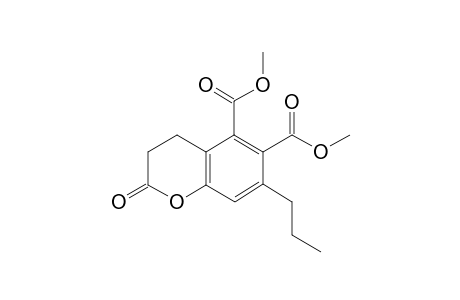 DIMETHYL-2-OXO-7-PROPYLCHROMAN-5,6-DICARBOXYLATE