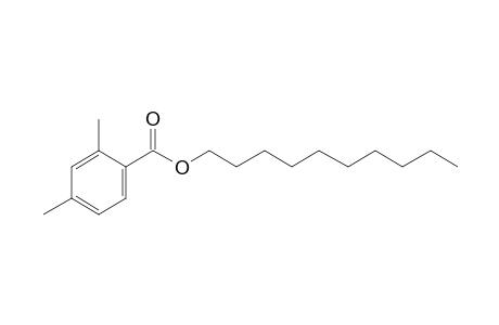 Benzoic acid, 2,4-dimethyl-, decyl ester