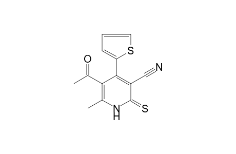 5-Acetyl-6-methyl-4-(2-thienyl)-2-thioxo-1,2-dihydro-3-pyridinecarbonitrile