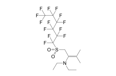 Diethyl-[2-methyl-1-(tridecafluorohexane-1-sulfonylmethyl)-propenyl]-amine