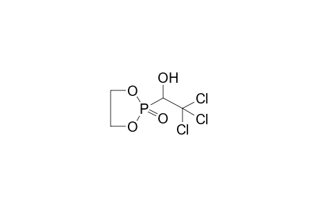 2-OXO-2-(1-HYDROXY-2,2,2-TRICHLOROETHYL)-1,3,2-DIOXAPHOSPHOLANE
