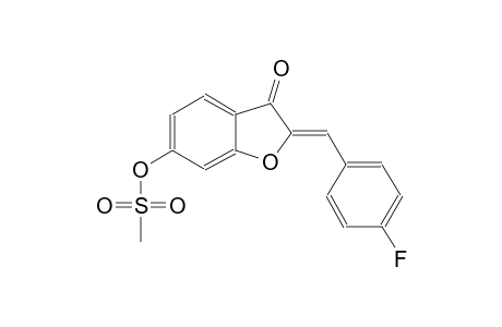 3(2H)-benzofuranone, 2-[(4-fluorophenyl)methylene]-6-[(methylsulfonyl)oxy]-, (2Z)-
